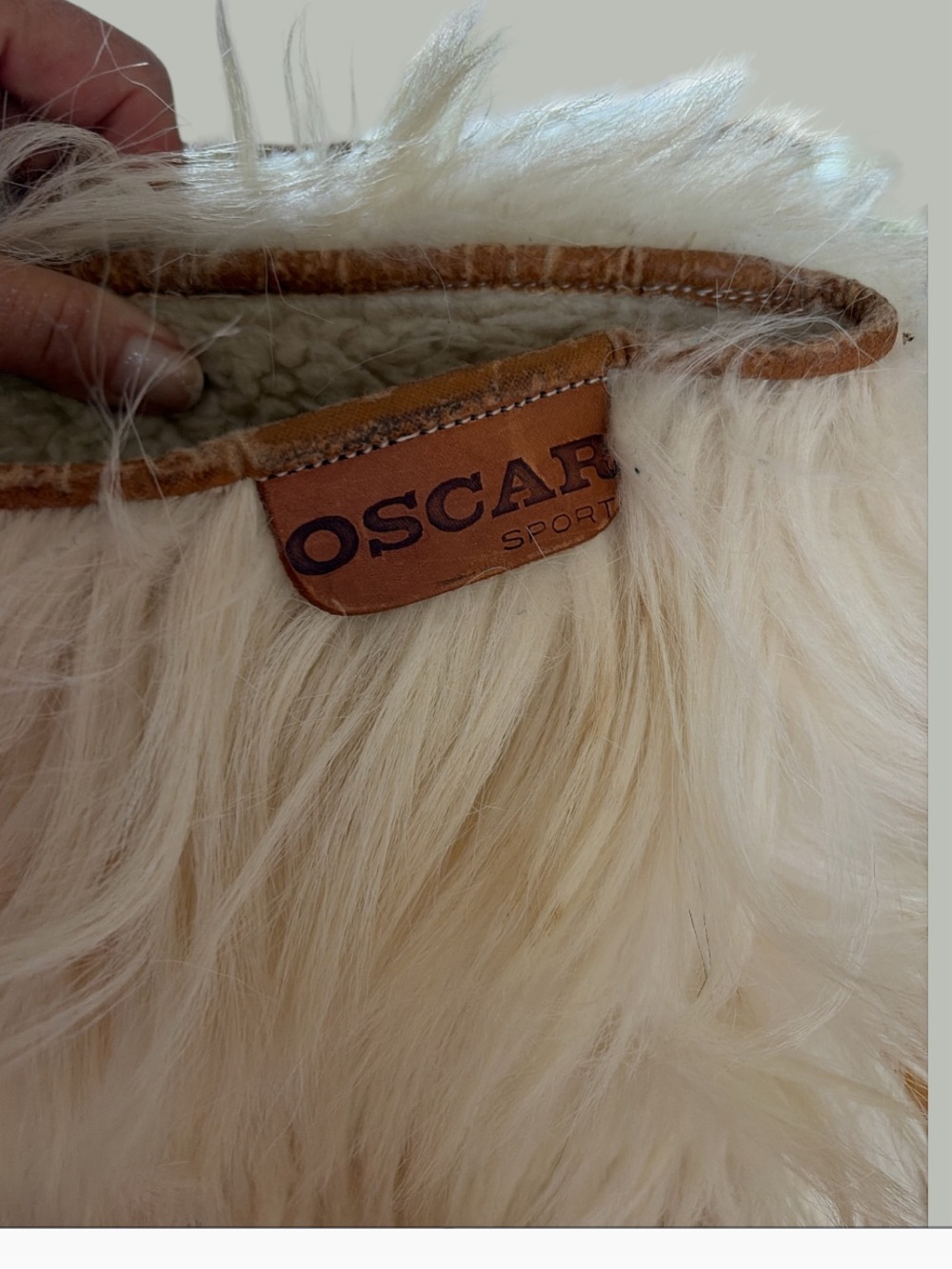 Women’s Goat Hair Winter Boots in Cream